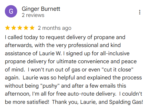 spalding gas review 1